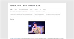 Desktop Screenshot of magdalenaedwards.com